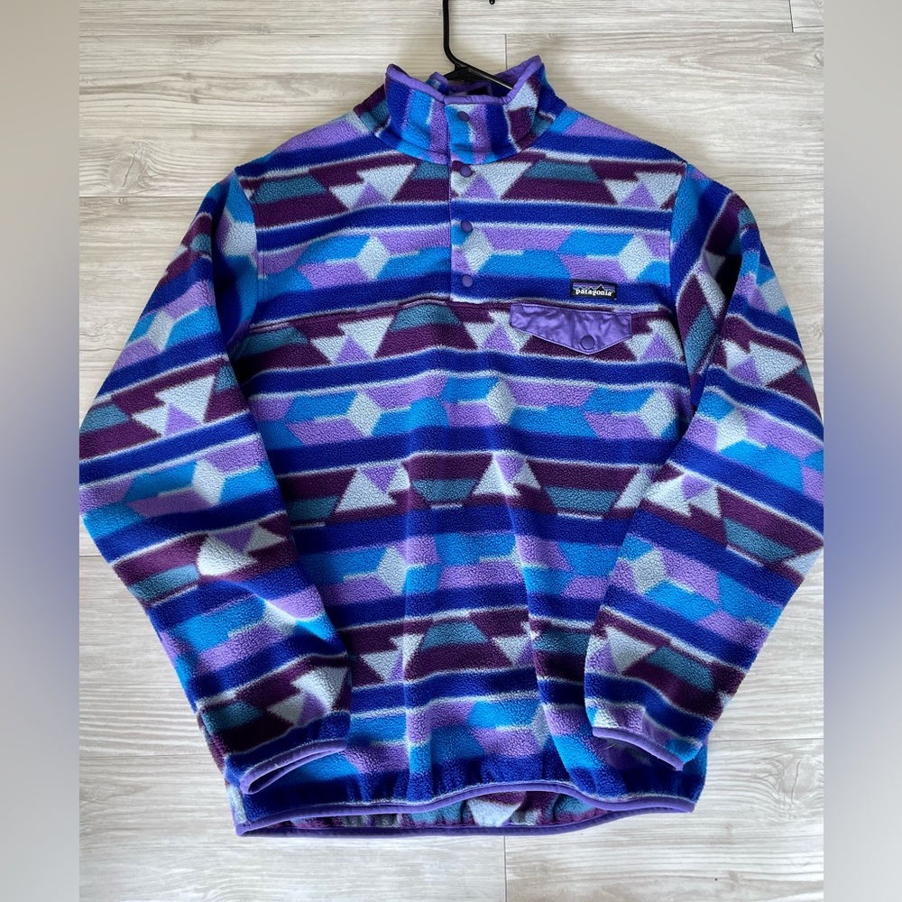 Women’s Patagonia Aztec Fleece Synchilla Large